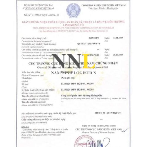 namninhlogistics.com