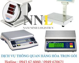 THỦ TỤC NHẬP KHẨU CÂN ĐIỆN TỬ