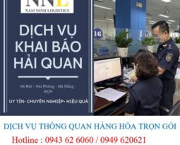 DỊCH VỤ HẢI QUAN TRỌN GÓI – NAM NINH LOGISTICS