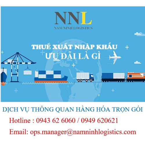 Thuế nhập khẩu ưu đãi là gì?