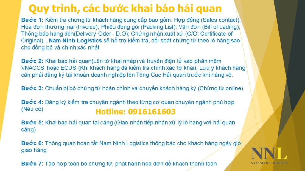 dịch vụ hải quan tại sân bay Nội Bài