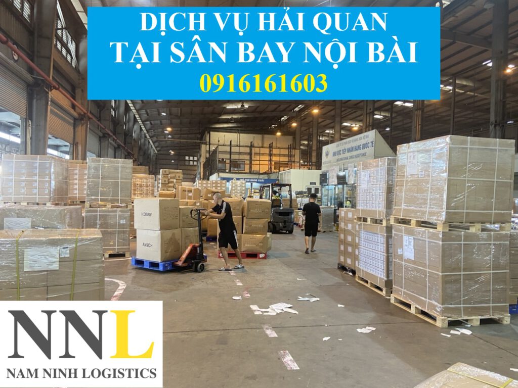 Dịch vụ hải quan tại sân bay Nội Bài