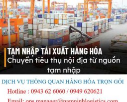 Thủ tục hải quan chuyển tiêu thụ nội địa từ nguồn tạm nhập