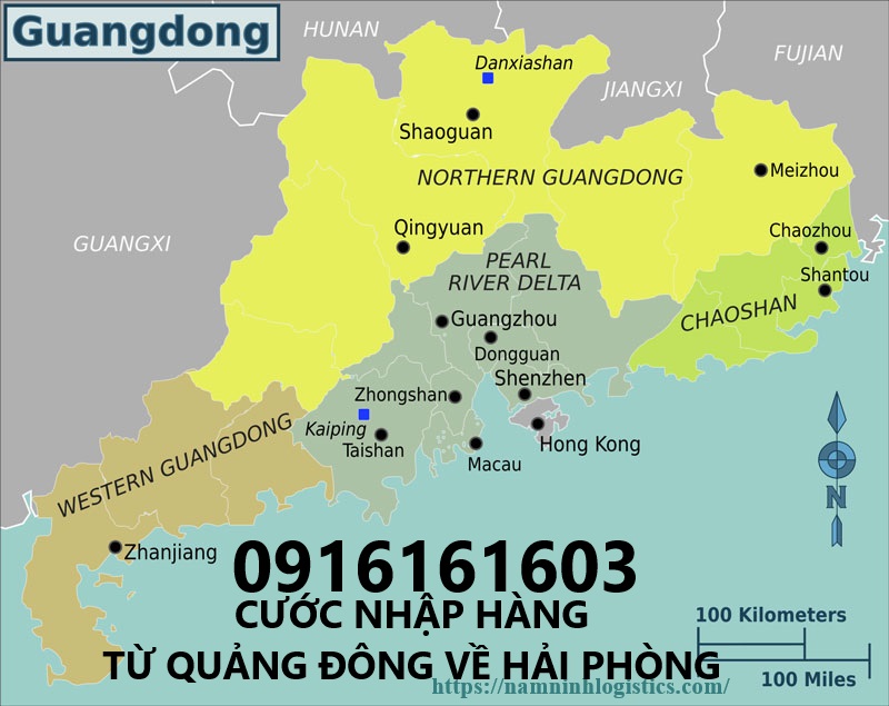 Cước vận chuyển từ Shenzhen về Hải Phòng cho hàng container Cước vận chuyển từ Shenzhen về Hải Phòng cho hàng container