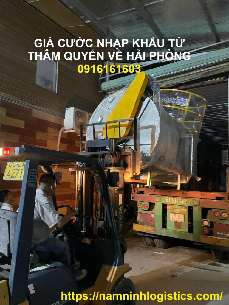 Giá Cước Nhập Khẩu Đường Biển Từ Thâm Quyến Về Hải Phòng